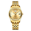 Montre haut de gamme en acier inoxydable pour femme