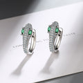 Boucle d'oreille serpent élégante pour femme