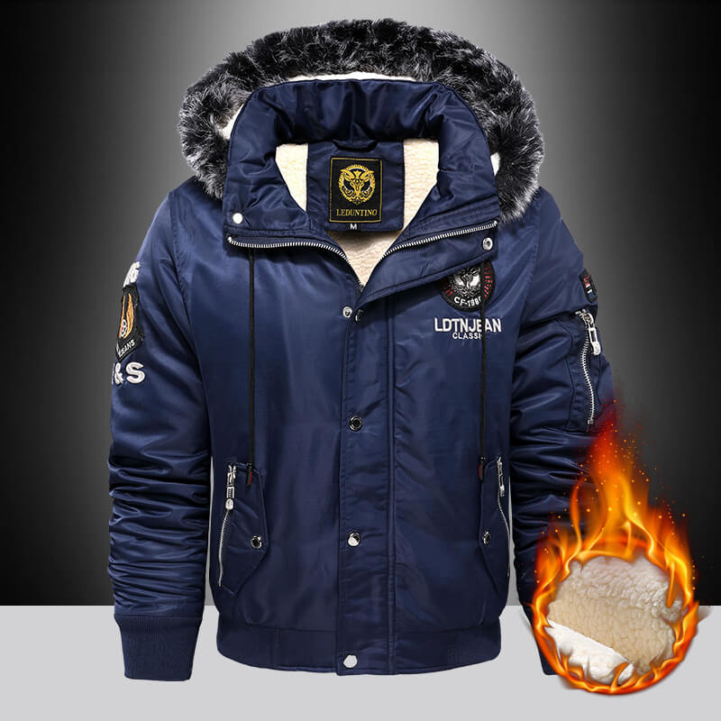 Parka en duvet velouté pour homme - Modèle 2024