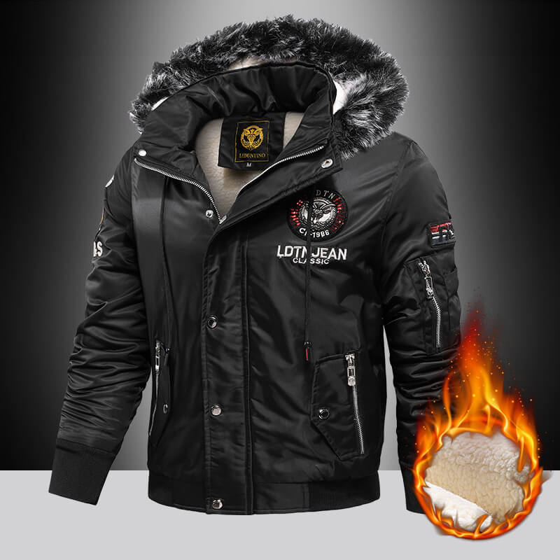 Parka en duvet velouté pour homme - Modèle 2024