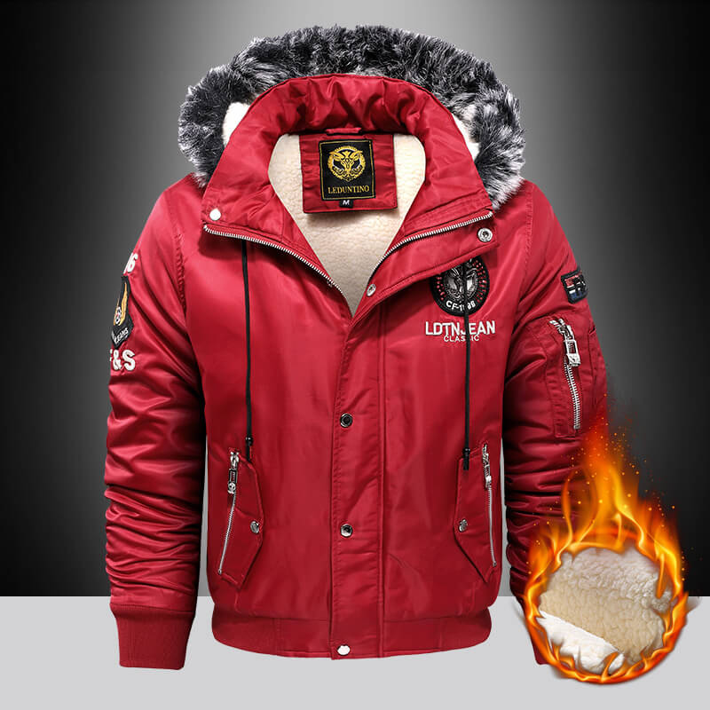 Parka en duvet velouté pour homme - Modèle 2024